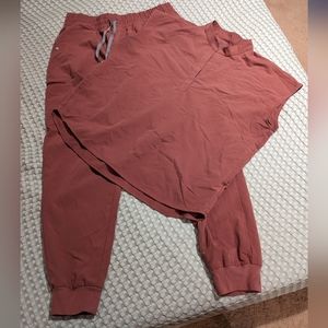 FIGS XL Tall Mauve High Waisted Zamora Joggers